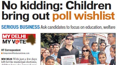 Hindustan Times press clipping
